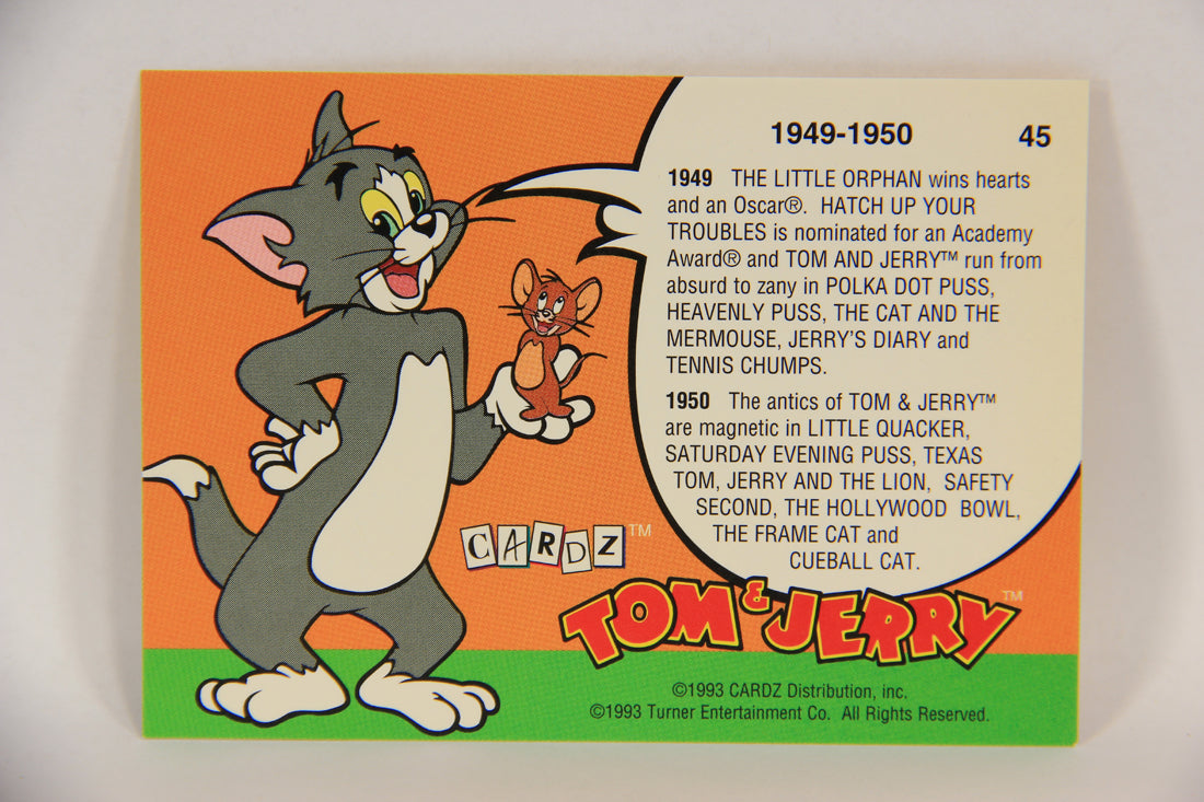 Tom & Jerry The Movie 1993 Trading Card #45 Highlights 1949-1950 ENG L017082