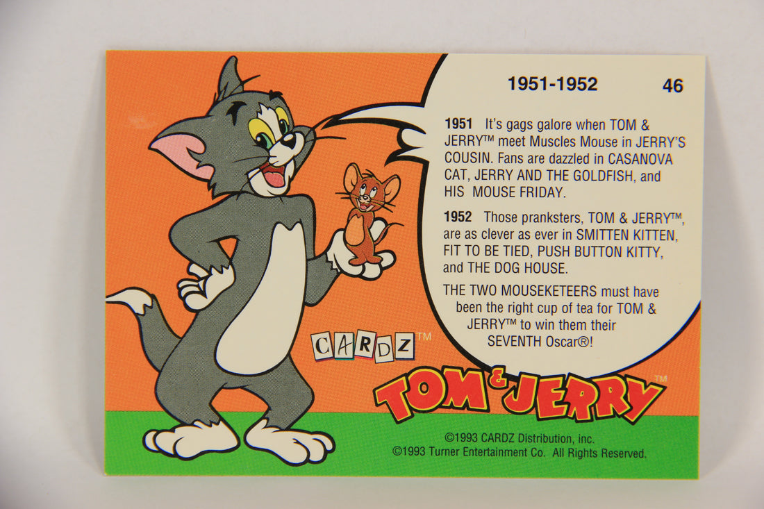 Tom & Jerry The Movie 1993 Trading Card #46 Highlights 1951-1952 ENG L017083