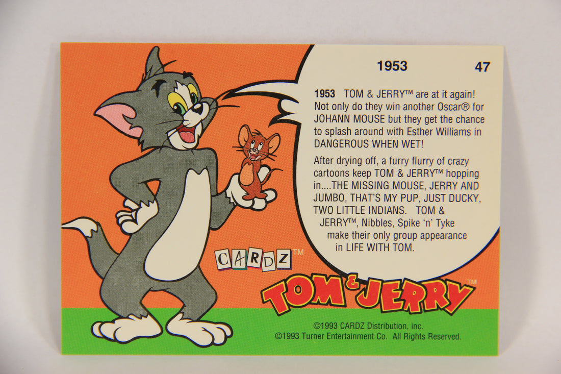 Tom & Jerry The Movie 1993 Trading Card #47 Highlights 1953 ENG L017084