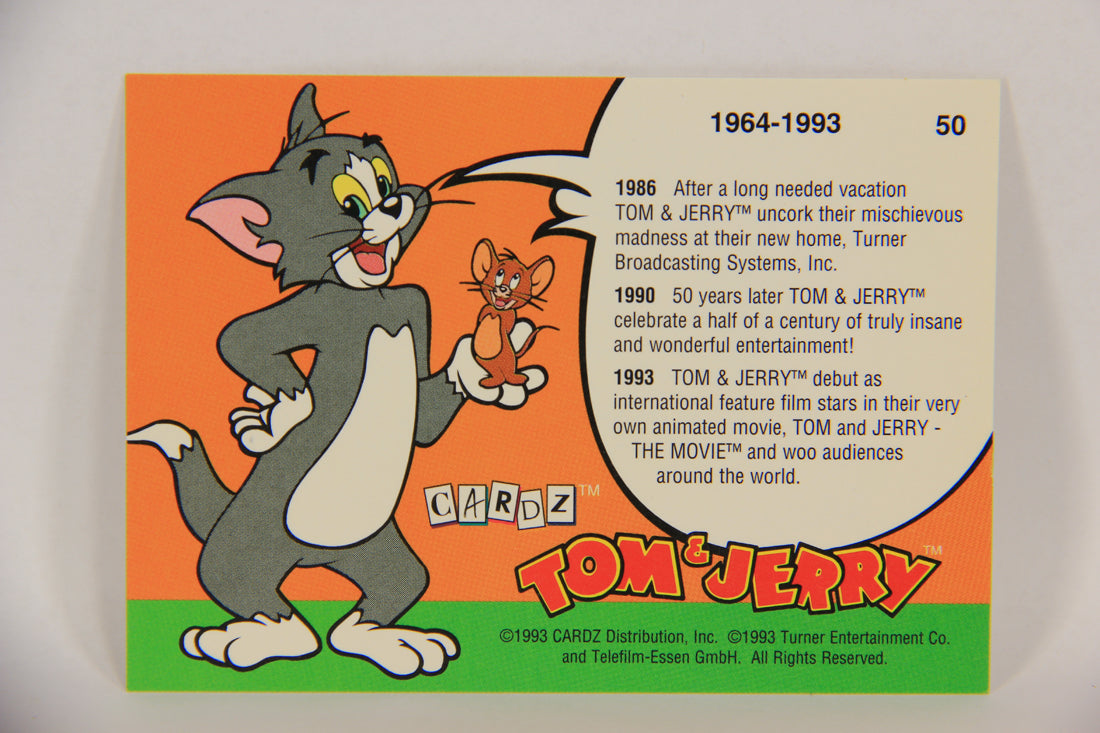 Tom & Jerry The Movie 1993 Trading Card #50 Highlights 1964-1993 ENG L017087