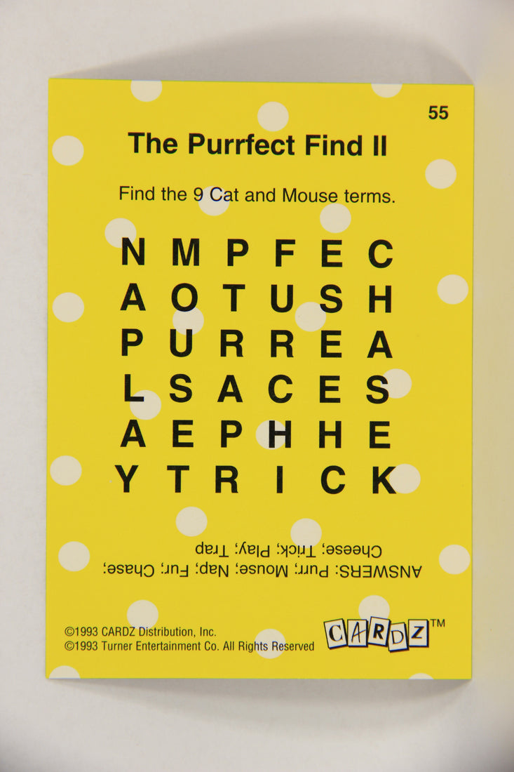 Tom & Jerry The Movie 1993 Trading Card #55 The Purrfect Find II ENG L017092