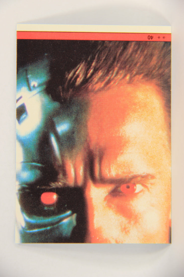 Terminator 2 Judgement Day 1991 Trading Card Sticker #40 Cycling Cyborg L017137