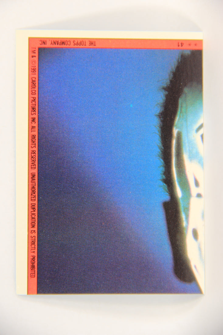 Terminator 2 Judgement Day 1991 Trading Card Sticker #41 Mankind's Enemy L017138