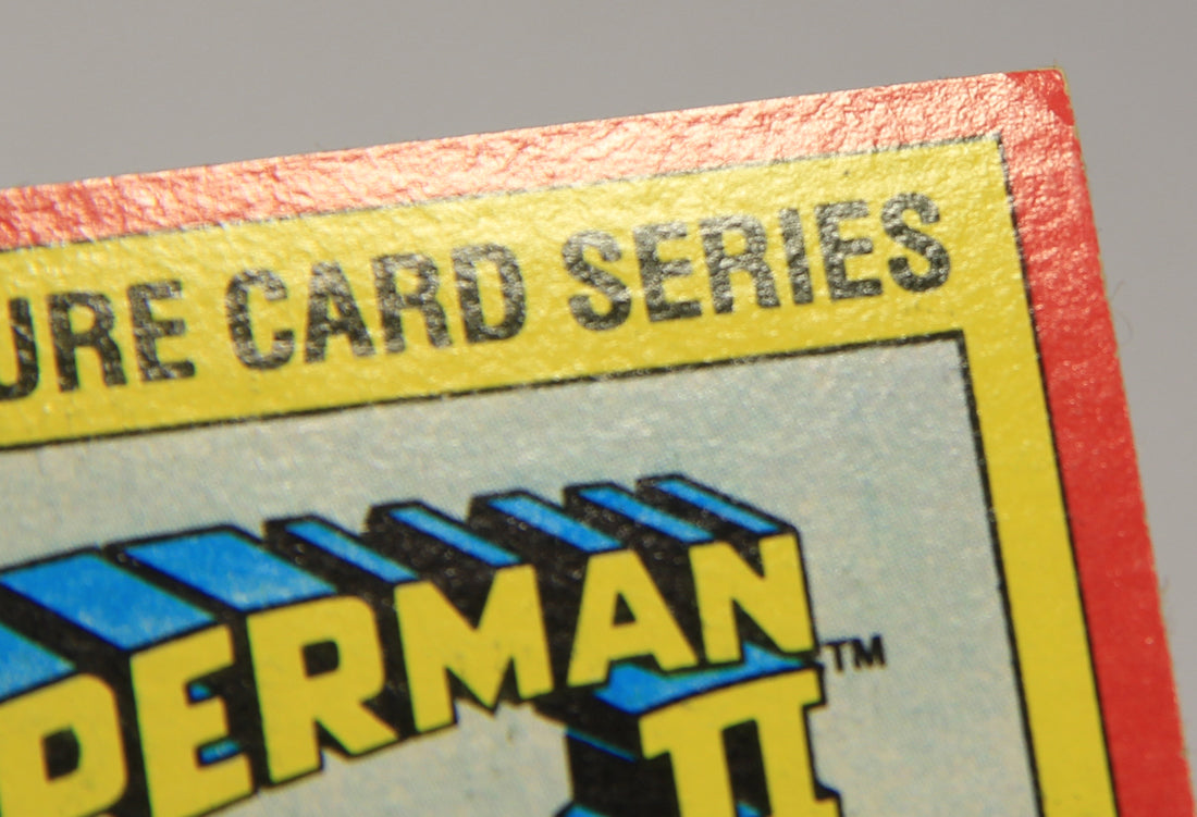 Superman 2 Topps 1980 Trading Card #1 Superman II ENG L017142