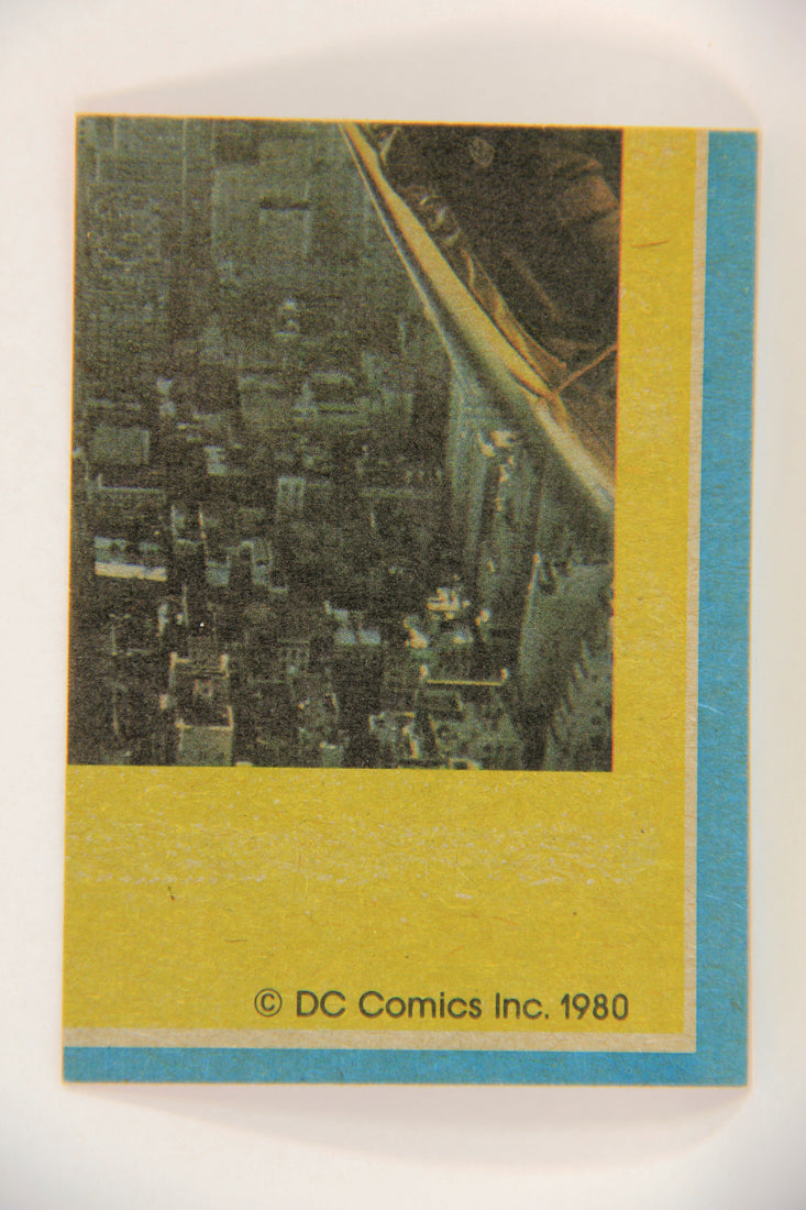 Superman 2 Topps 1980 Trading Card #28 Flying To Superman's Pad L017169