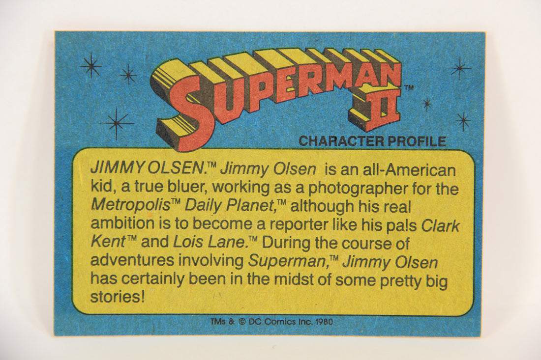 Superman 2 Topps 1980 Trading Card #40 Superman's Great Sacrifice L017181