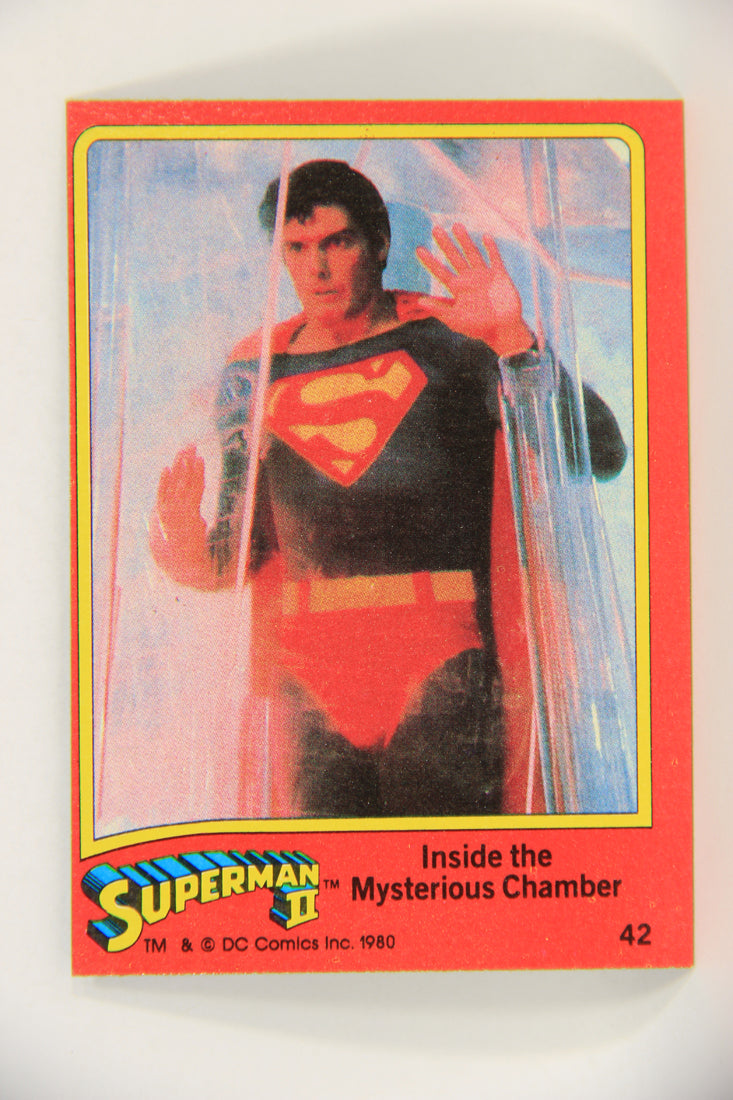 Superman 2 Topps 1980 Trading Card #42 Inside The Mysterious Chamber L017183