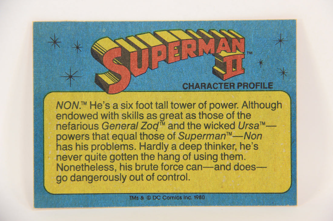 Superman 2 Topps 1980 Trading Card #83 The Tables Are Turned ENG L017224