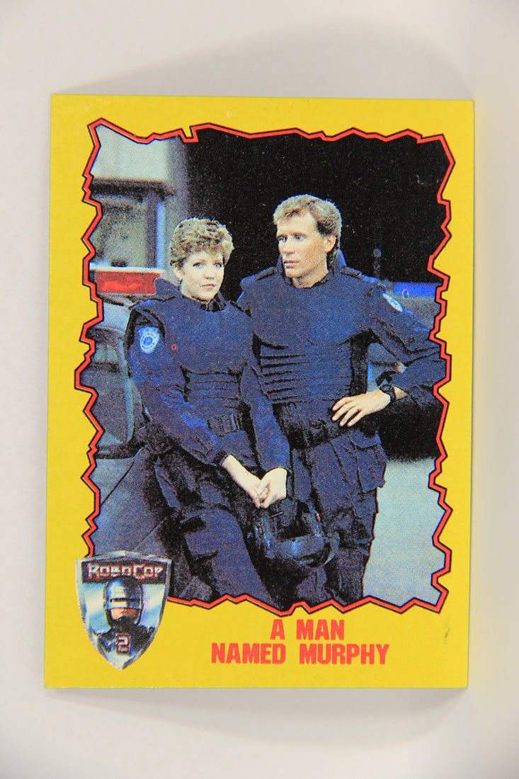 RoboCop 2 Topps 1990 Trading Card #4 A Man Named Murphy ENG L017233