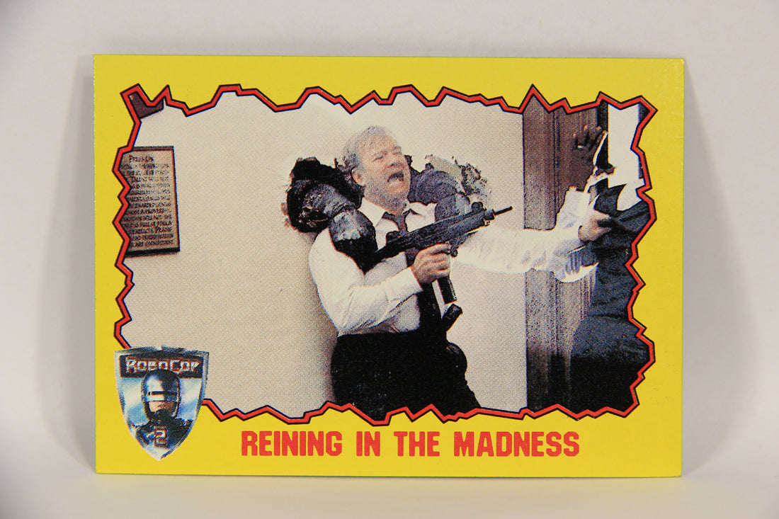 RoboCop 2 Topps 1990 Trading Card #14 Reining In The Madness ENG L017243