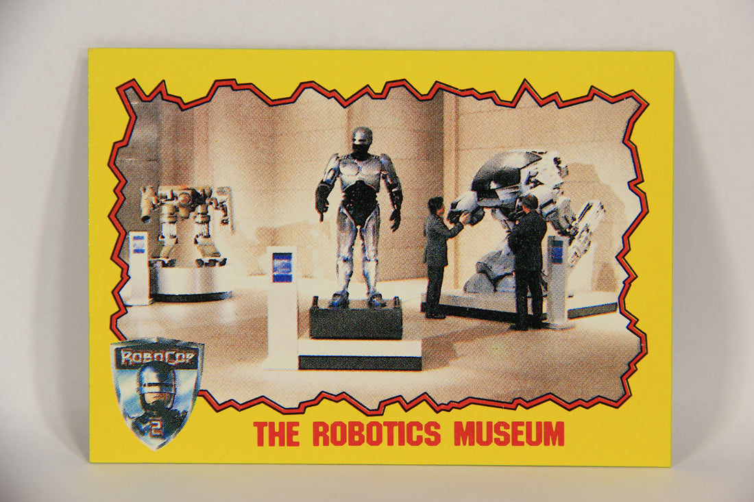 RoboCop 2 Topps 1990 Trading Card #36 The Robotics Museum ENG L017265