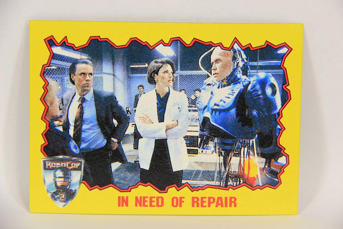 RoboCop 2 Topps 1990 Trading Card #46 In Need Of Repair ENG L017275
