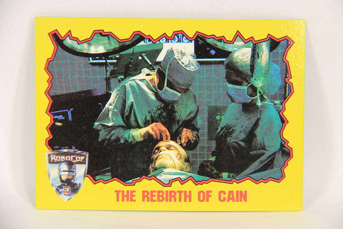 RoboCop 2 Topps 1990 Trading Card #54 The Rebirth Of Cain ENG L017283