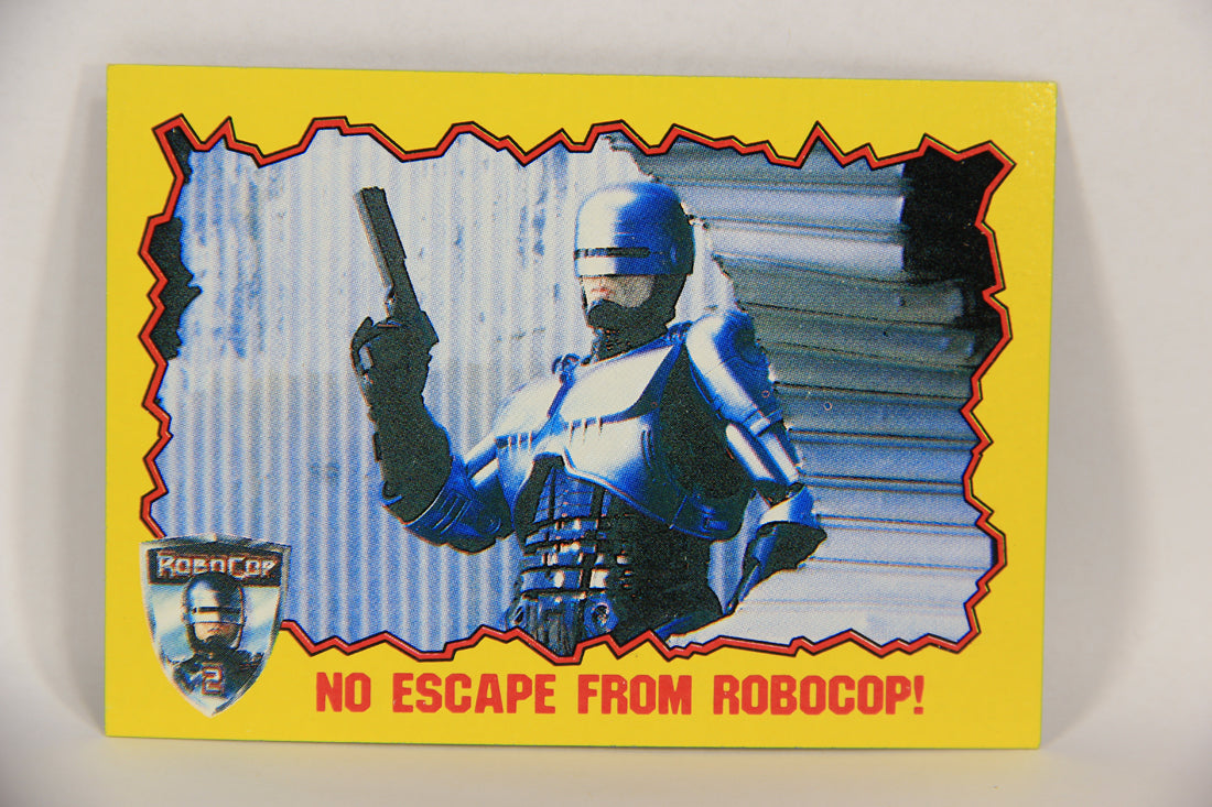 RoboCop 2 Topps 1990 Trading Card #62 No Escape From Robocop ENG L017291