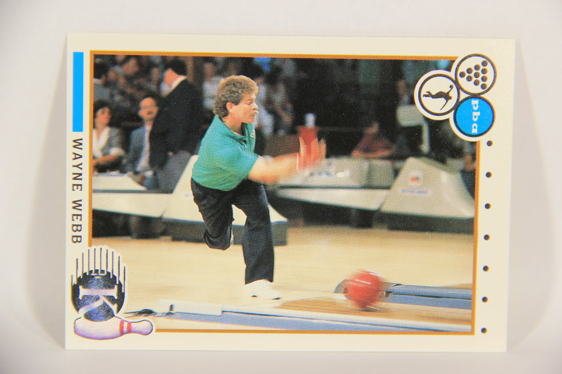 Kingpins Bowling 1990 Trading Card #20 Wayne Webb ENG L017337