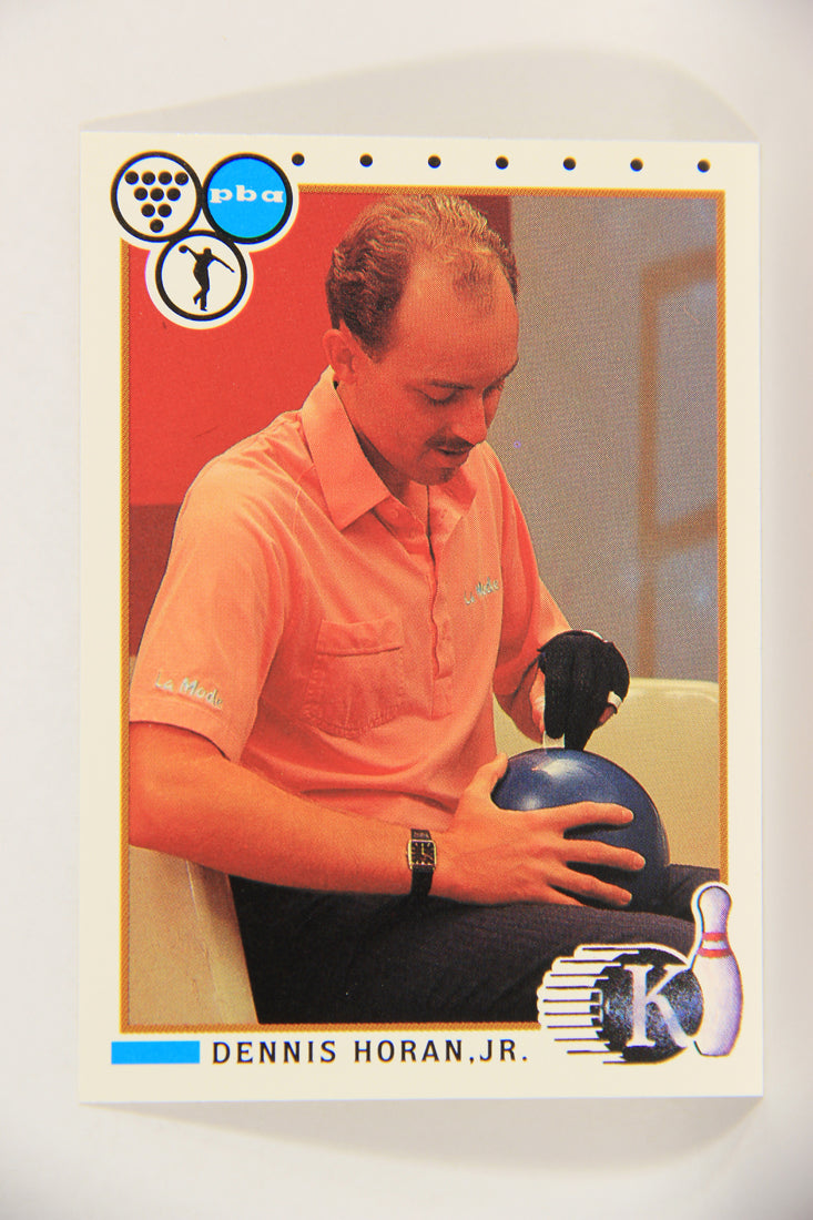 Kingpins Bowling 1990 Trading Card #42 Dennis Horan Jr. ENG L017359