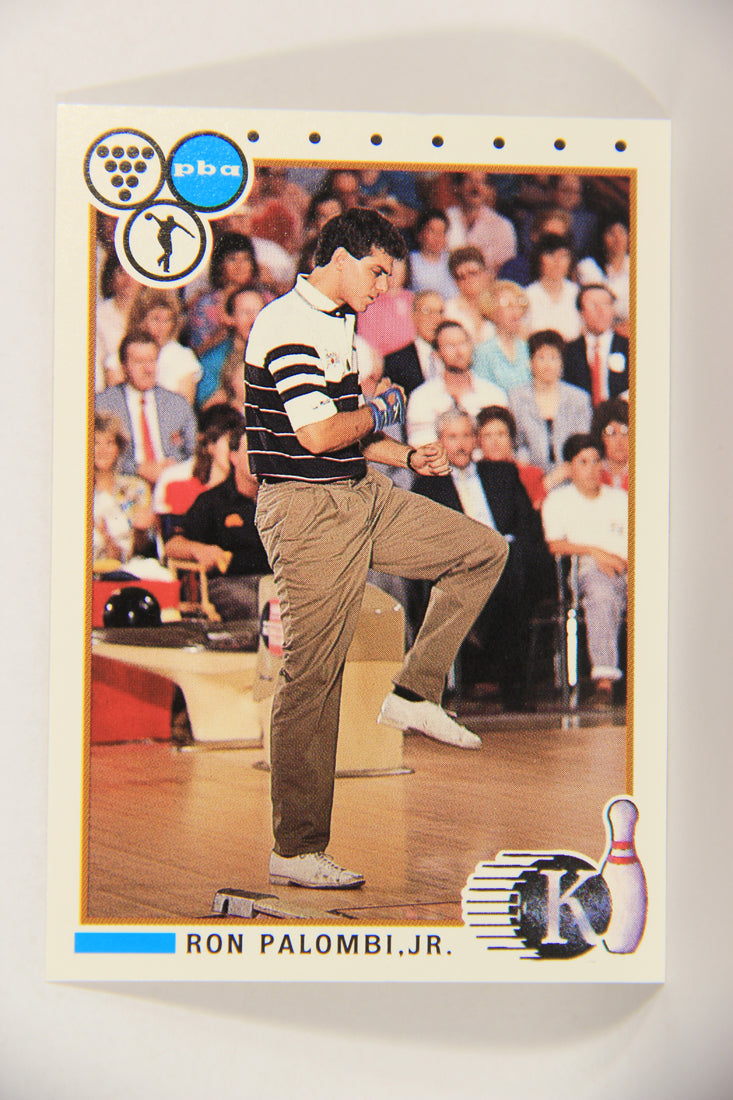 Kingpins Bowling 1990 Trading Card #44 Ron Palombi Jr. ENG L017361