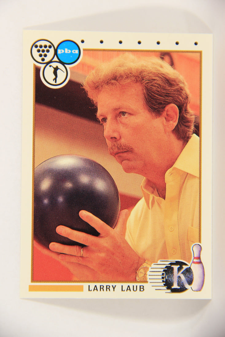 Kingpins Bowling 1990 Trading Card #52 Larry Laub ENG L017369