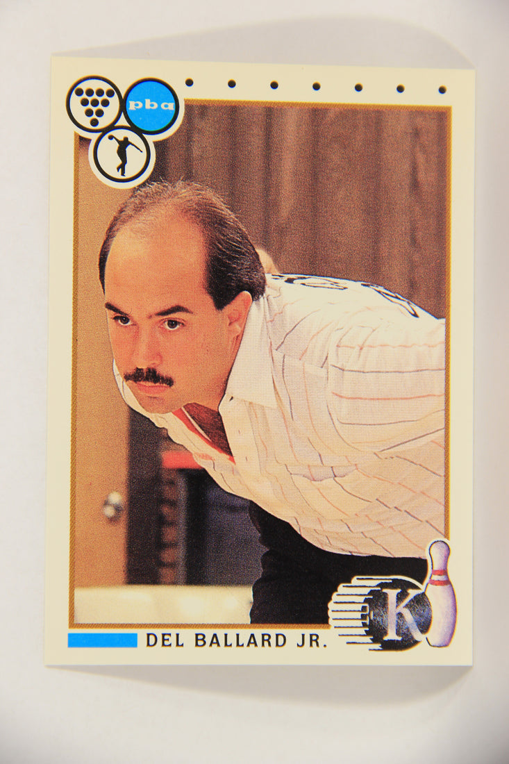Kingpins Bowling 1990 Trading Card #56 Del Ballard Jr. ENG L017373