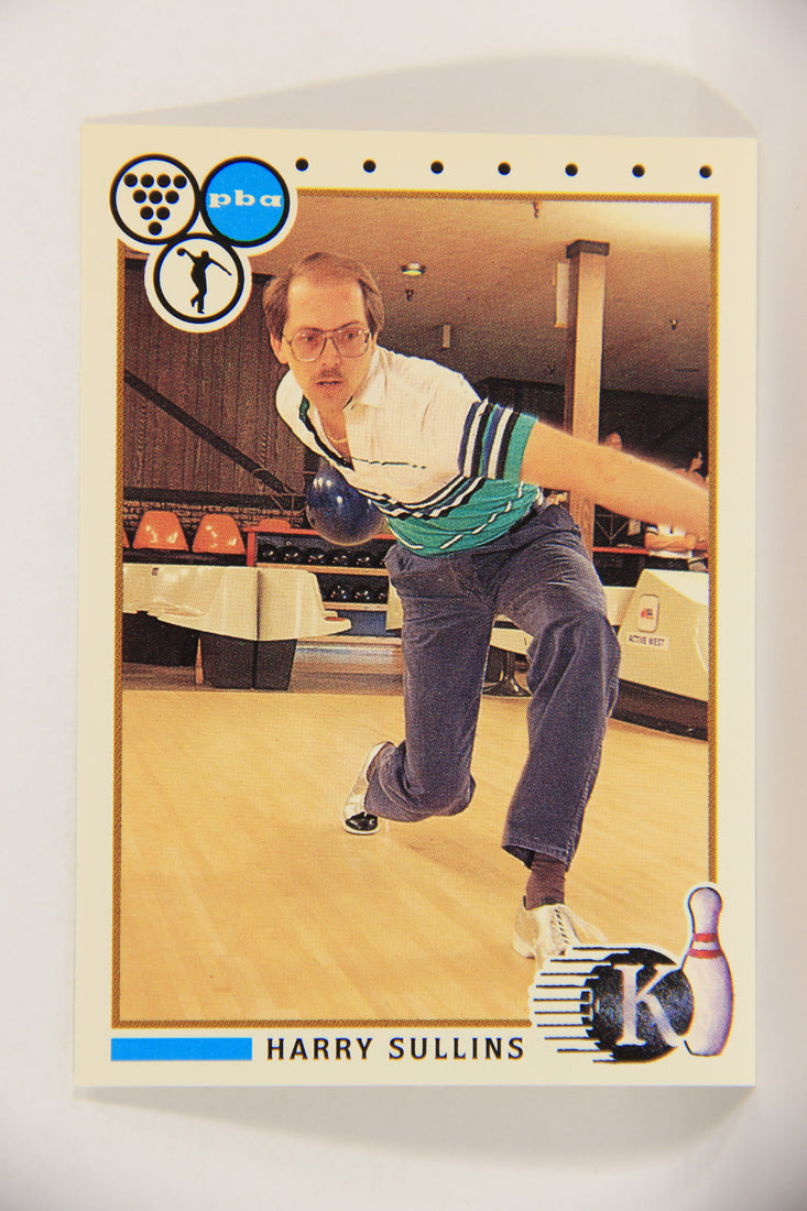 Kingpins Bowling 1990 Trading Card #64 Harry Sullins ENG L017381