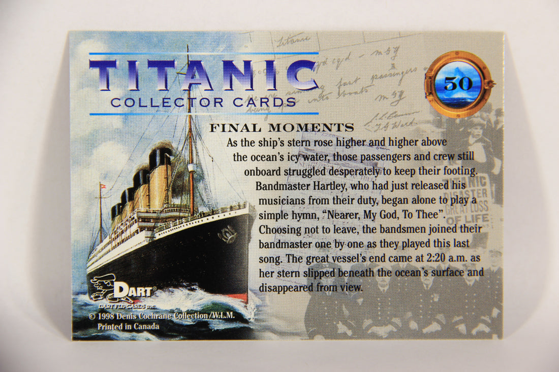 Titanic Collector Cards 1998 Trading Card #50 Final Moments ENG L017533