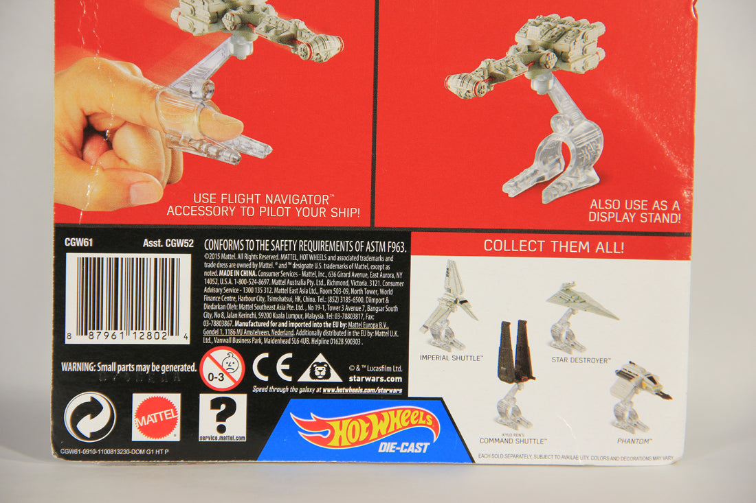 Star Wars Hot Wheels Die-Cast Flight Navigator #27 Tantive IV New Sealed L017567