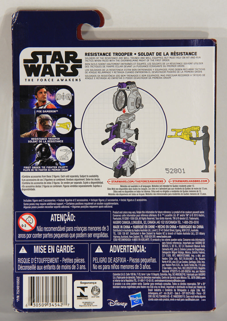 Star Wars The Force Awakens Action Figure Resistance Trooper New Sealed L017568