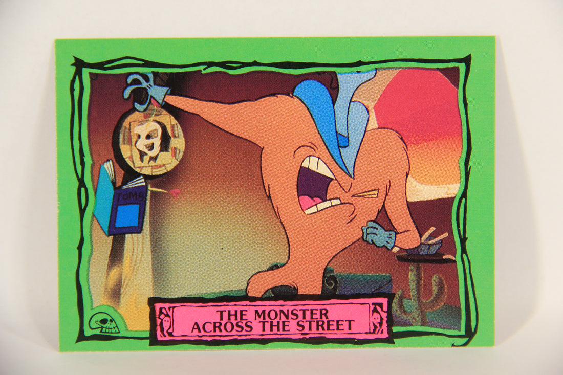Beetlejuice 1990 Trading Card #9 The Monster Across The Street ENG L017604