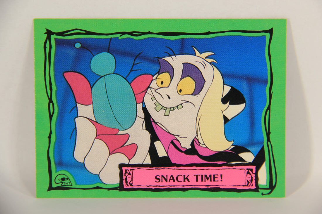 Beetlejuice 1990 Trading Card #14 Snack Time ENG L017606