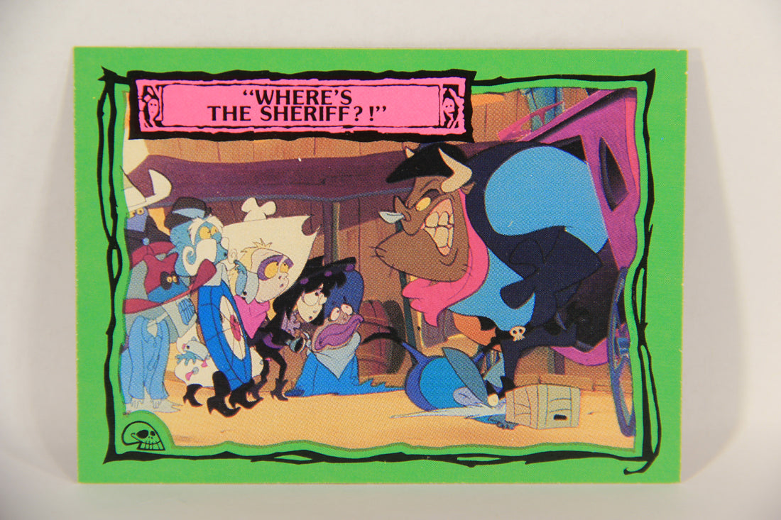 Beetlejuice 1990 Trading Card #23 Where's The Sheriff ENG L017607