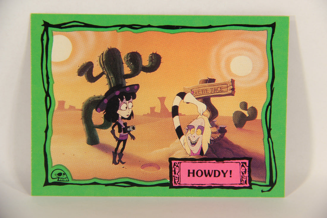 Beetlejuice 1990 Trading Card #64 Howdy ENG L017612