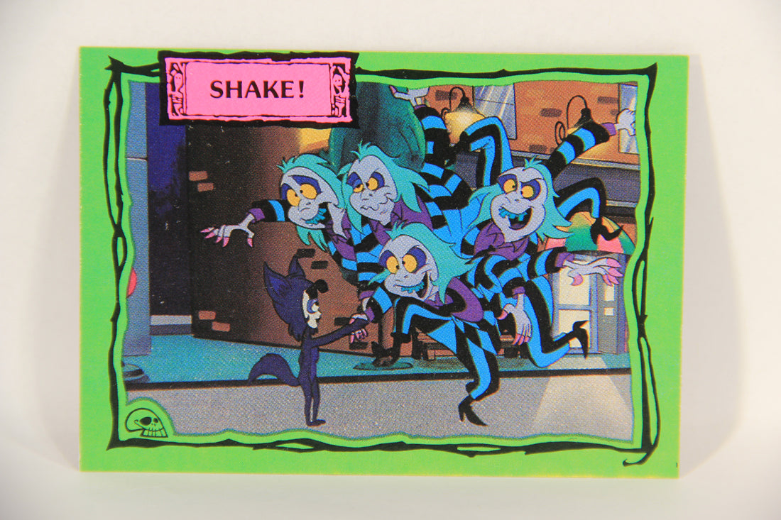 Beetlejuice 1990 Trading Card #92 Shake ENG L017614
