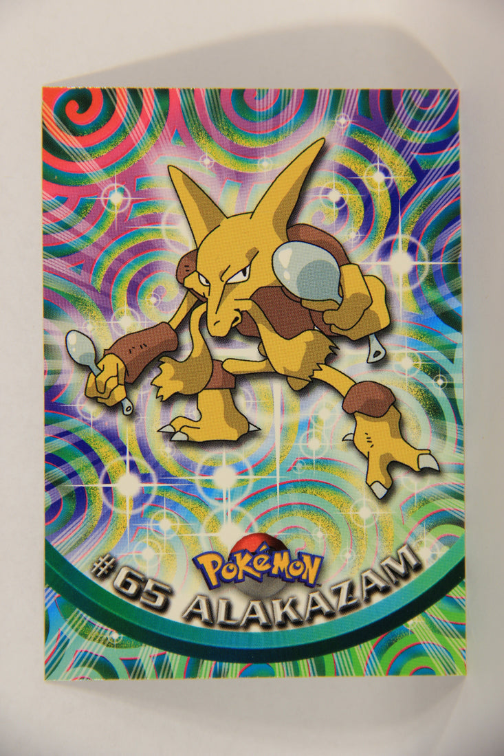 Pokémon Card Alakazam #65 TV Animation Blue Logo 1st Print ENG L017636