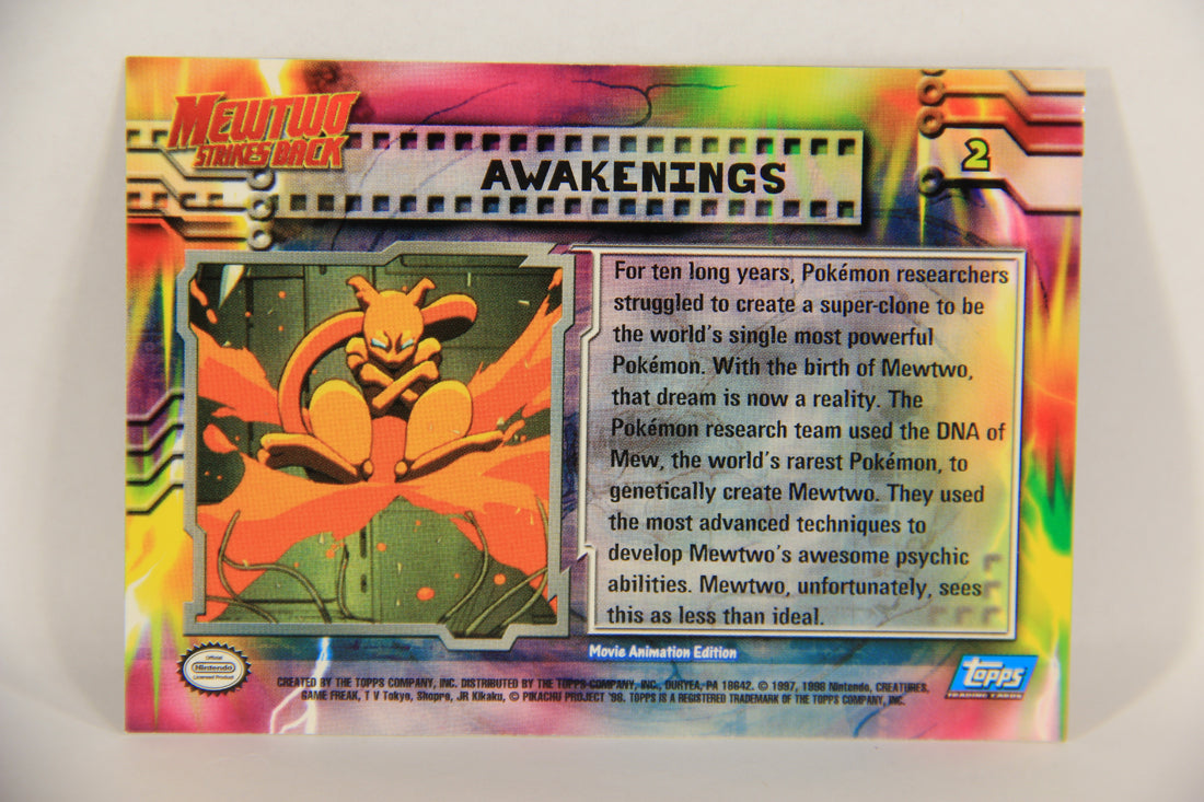 Pokémon Card First Movie #2 Awakenings - Blue Logo 1st Print ENG L017647