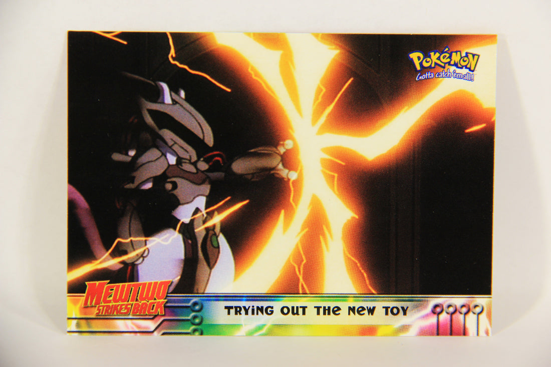 Pokémon Card First Movie #7 Trying Out The New Toy - Blue Logo 1st Print ENG L017651
