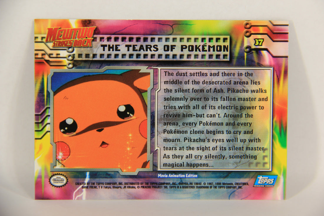 Pokémon Card First Movie #37 The Tears Of Pokémon Blue Logo 1st Print ENG L017659