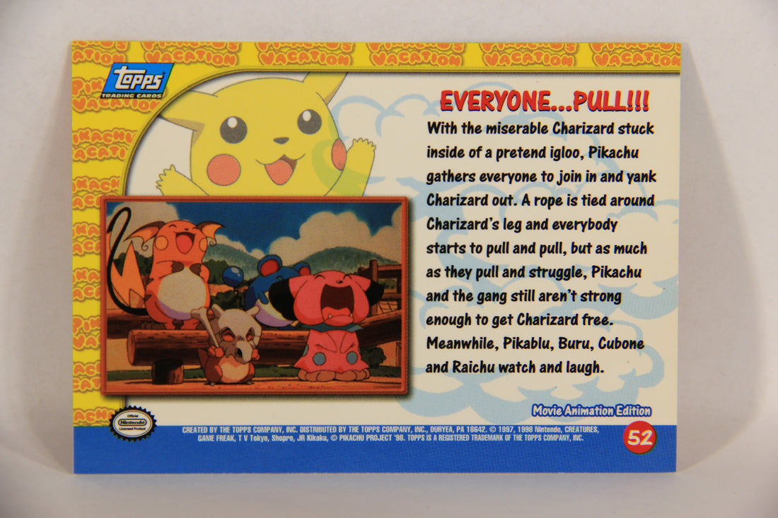 Pokémon Card First Movie #52 Everyone Pull Blue Logo 1st Print ENG L017664