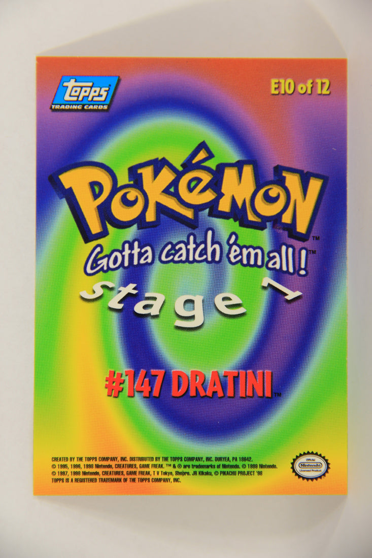 Pokémon Card First Movie #E10 Of E12 Dratini - Stage 1 - Blue Logo 1st Print ENG L017668