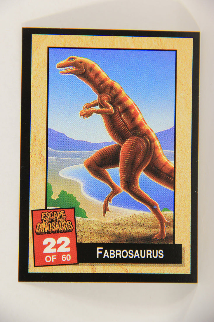 Escape Of The Dinosaurs 1993 Trading Card #22 Fabrosaurus ENG L017707