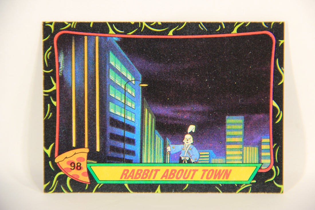 Teenage Mutant Ninja Turtles 2nd Series 1989 Trading Card #98 Rabbit About Town L017820