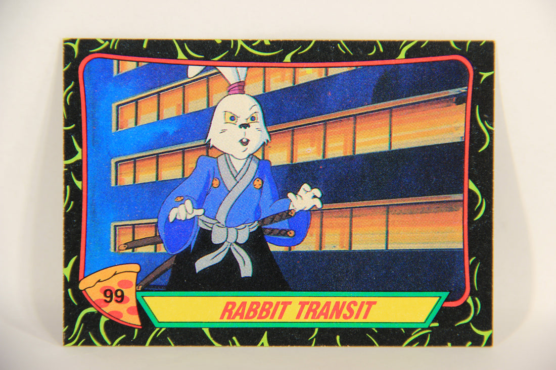 Teenage Mutant Ninja Turtles 2nd Series 1989 Trading Card #99 Rabbit Transit L017821