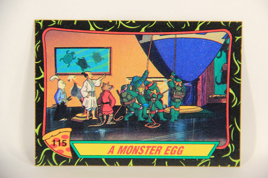 Teenage Mutant Ninja Turtles 2nd Series 1989 Trading Card #115 A Monster Egg L017837