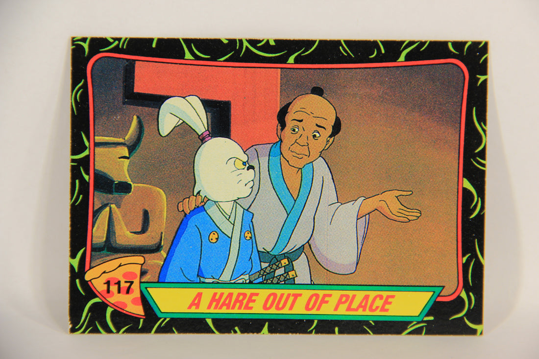 Teenage Mutant Ninja Turtles 2nd Series 1989 Trading Card #117 A Hare Out Of Place L017839