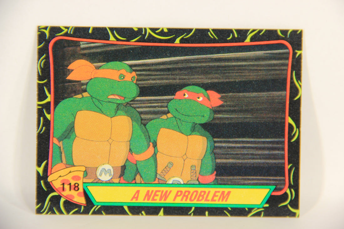 Teenage Mutant Ninja Turtles 2nd Series 1989 Trading Card #118 A New Problem L017840