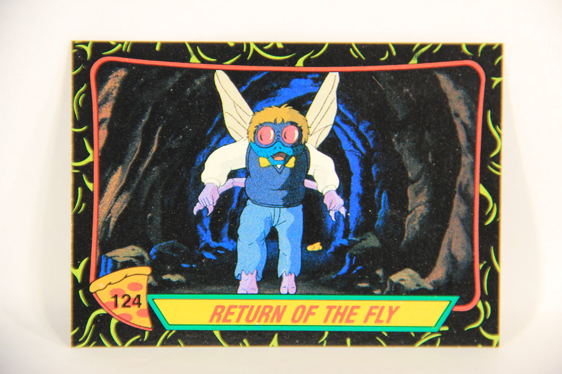Teenage Mutant Ninja Turtles 2nd Series 1989 Trading Card #124 Return Of The Fly L017846