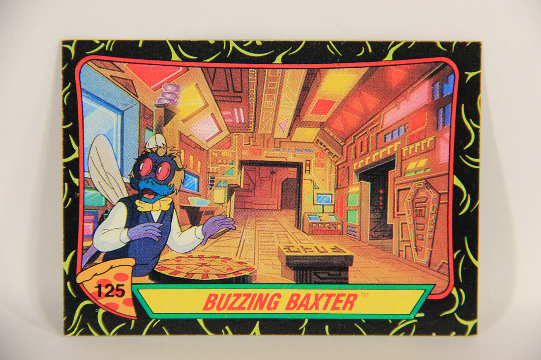 Teenage Mutant Ninja Turtles 2nd Series 1989 Trading Card #125 Buzzing Baxter L017847
