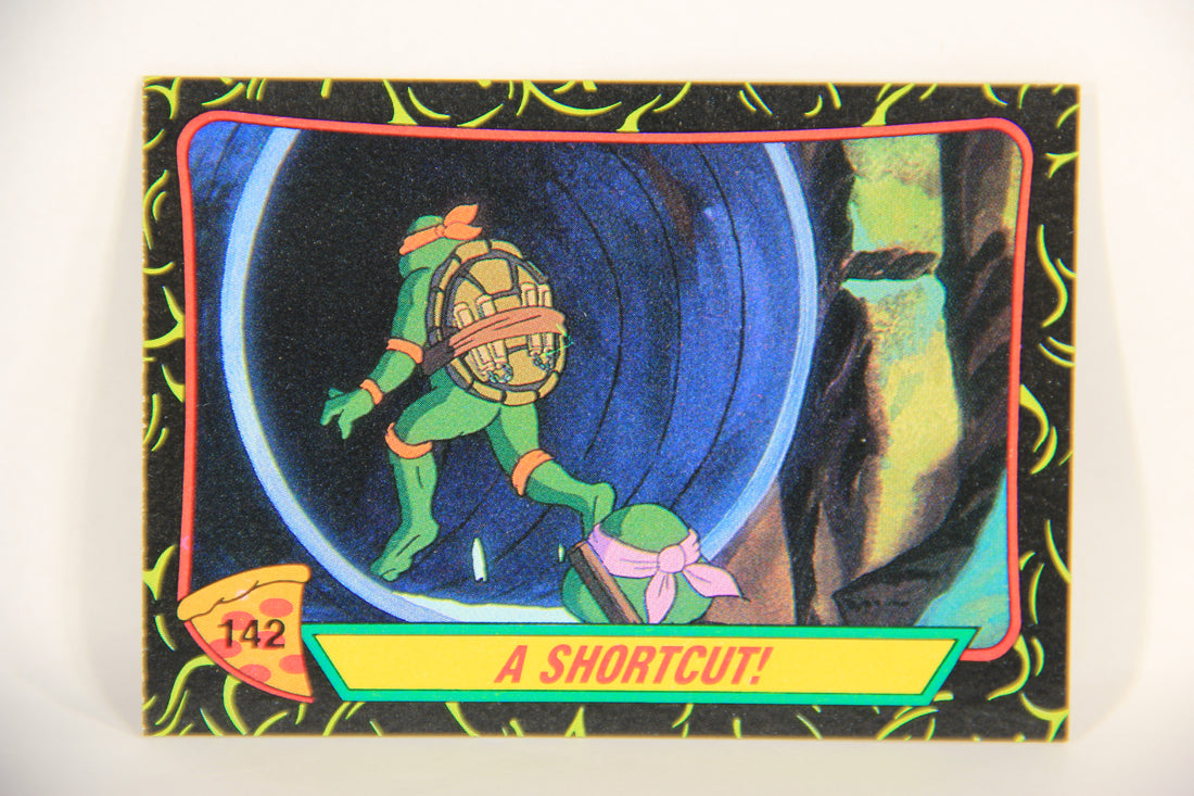 Teenage Mutant Ninja Turtles 2nd Series 1989 Trading Card #142 A Shortcut L017864