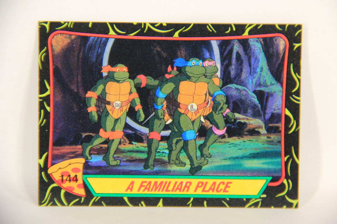 Teenage Mutant Ninja Turtles 2nd Series 1989 Trading Card #144 A Familiar Place L017866