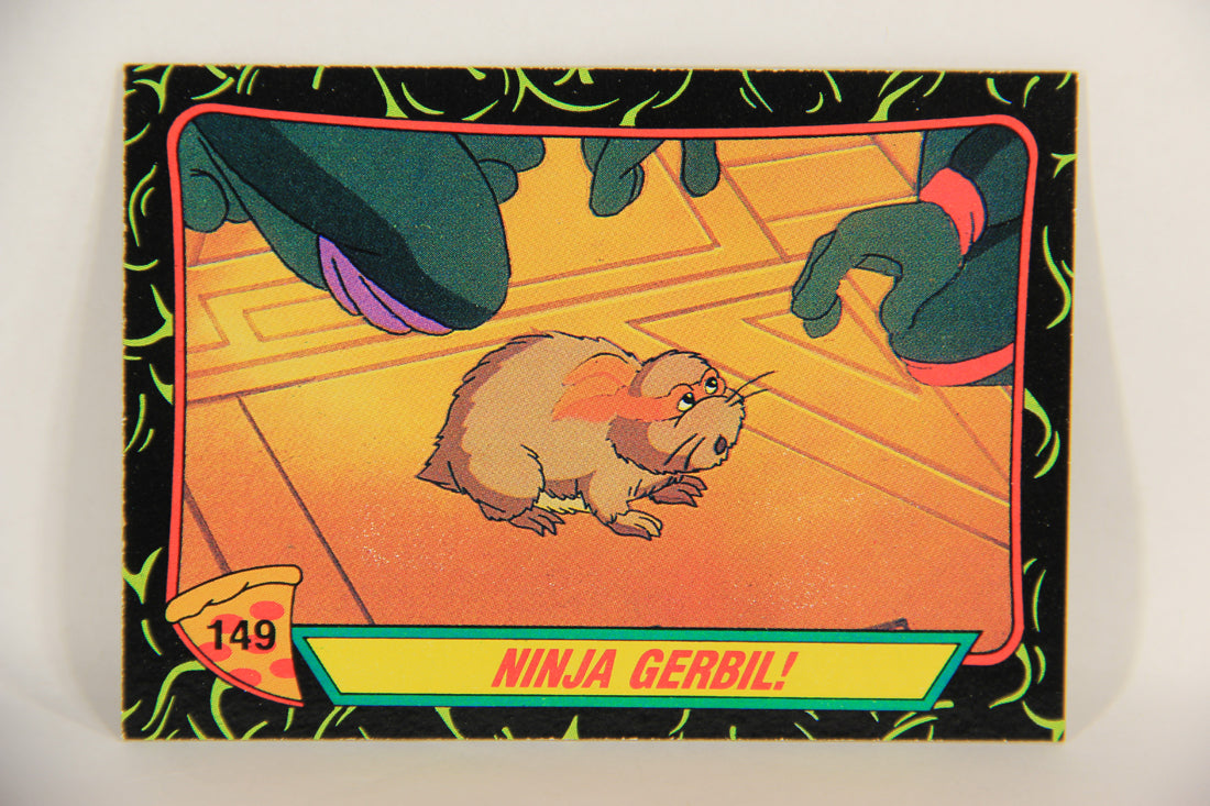 Teenage Mutant Ninja Turtles 2nd Series 1989 Trading Card #149 Ninja Gerbil L017871