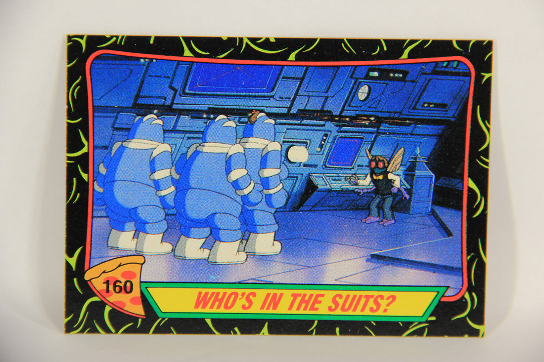 Teenage Mutant Ninja Turtles 2nd Series 1989 Trading Card #160 Who's In The Suits L017883